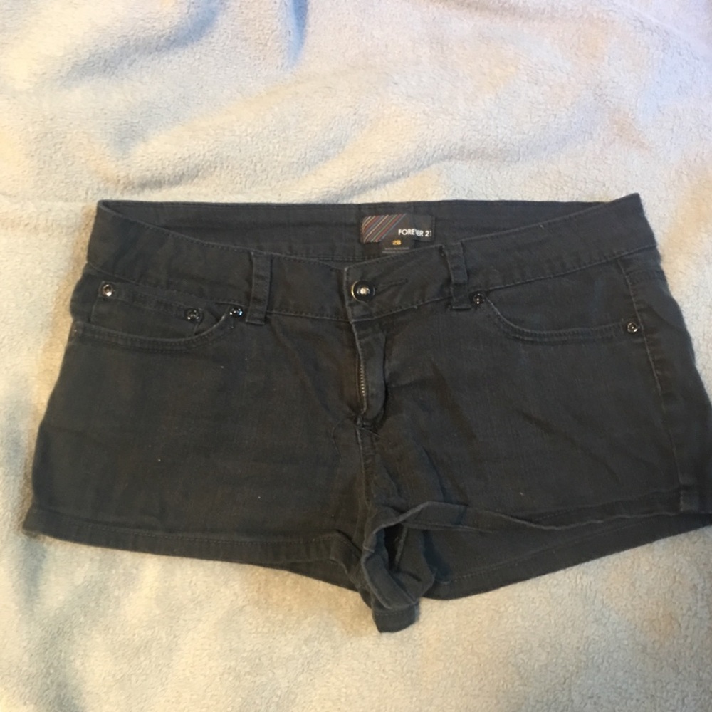 Black shorts